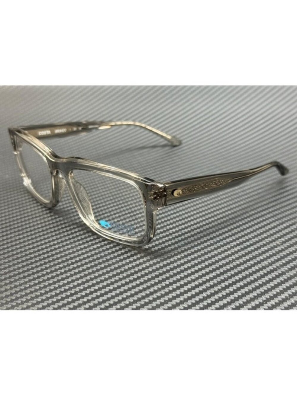 New Costa Del Mar Men Smoke Crystal Eyeglasses 54-18-145